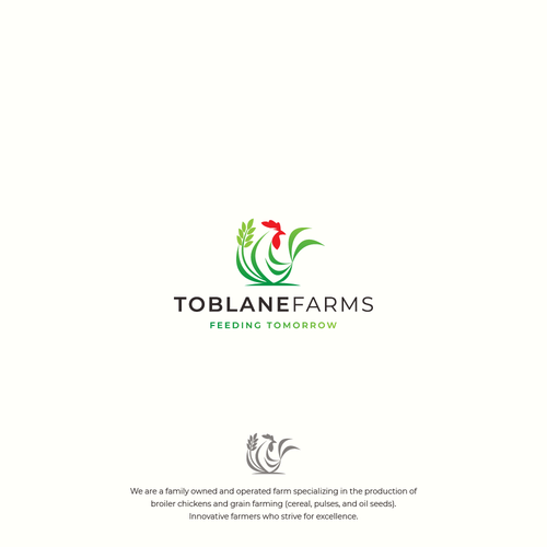 Innovative farm seeking modern logo and business card to last 100 years Design by Lucky ❤