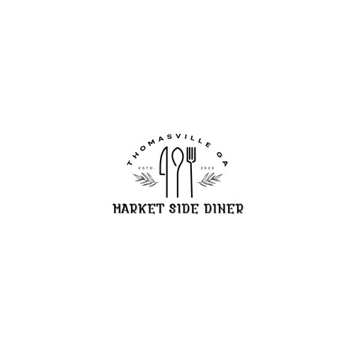 Vintage Farmers Market restaurant logo in South Georgia Design by Nana445