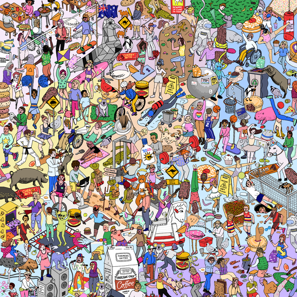 where's waldo style illustration