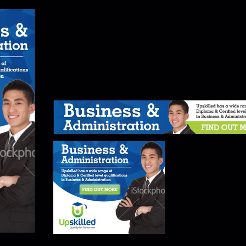 New Awesome Banner Ad Design for Upcoming Education Provider Upskilled (Possibility future on-going work) デザイン by Priyo