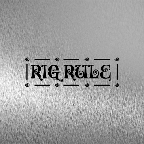 Rig Rule needs Lettering Design (wordmark) Design by designRays