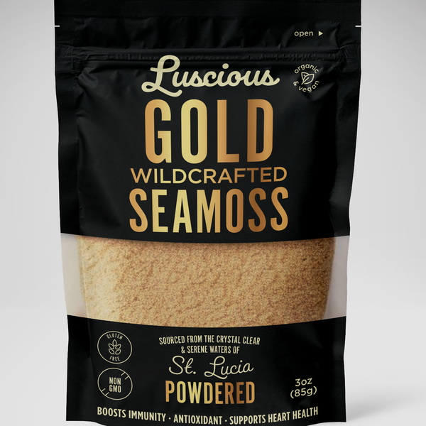 Packaging Design for Luscious Seamoss