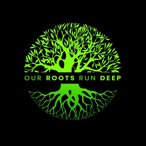 Our Roots Run Deep Illustration Design by PsalmTarah Design