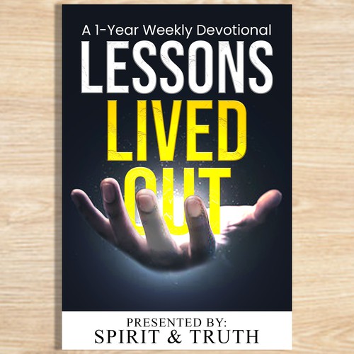 We need a captivating cover for our 1-year Devotional! Design by Zahari Studio