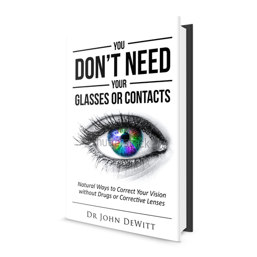 Natural Vision Correction Book Cover! Design by stojan mihajlov