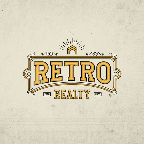 Retro company specializing in vintage customer service, quality, and value. Design by Grafik Flame