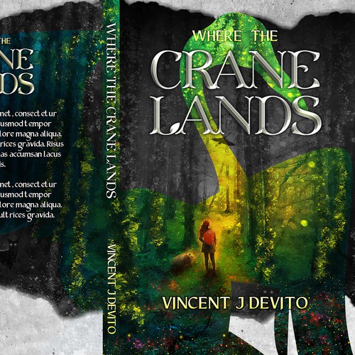 Design cover for a magical book with talking animals Design by Anastasia Brenych