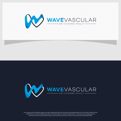 Modern and professional logo for Vascular Surgeon Design by moOks™
