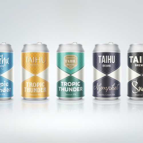 Create a beer can that can potentially be seen throughout Asia Design by Wooden Horse