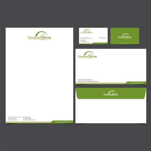 Proposta di design per un contest della categoria Carta intestata realizzata da Fachri Iffat