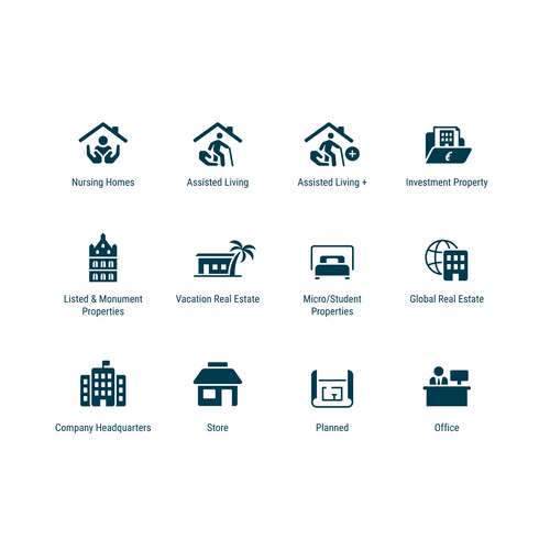 Complete Icon Refresh For A German Real Estate Company Icon Or Button Contest 99designs