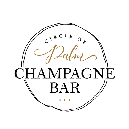 Luxury and modern Champagne Bar logo Design by Jacob Gomes