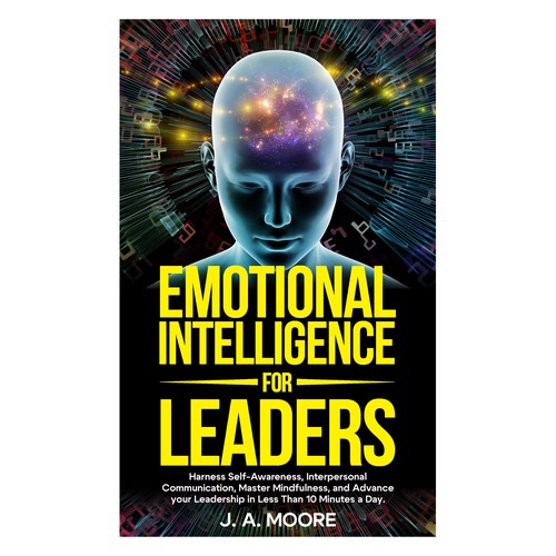 Need an Emotional Intelligence for leaders book cover. Design by Frank Shaw