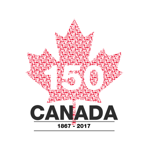Community contest: Design Canada’s 150th birthday logo! Design by Adison_Reddy