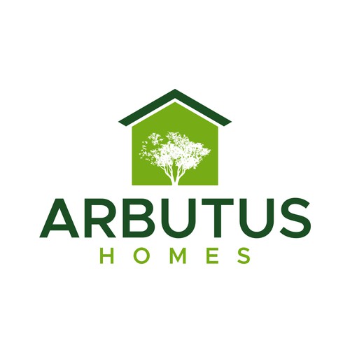 Design di Real estate company needing a powerful logo showcasing an Arbutus Tree silhouette with a home beside, include a mountain di Rekker