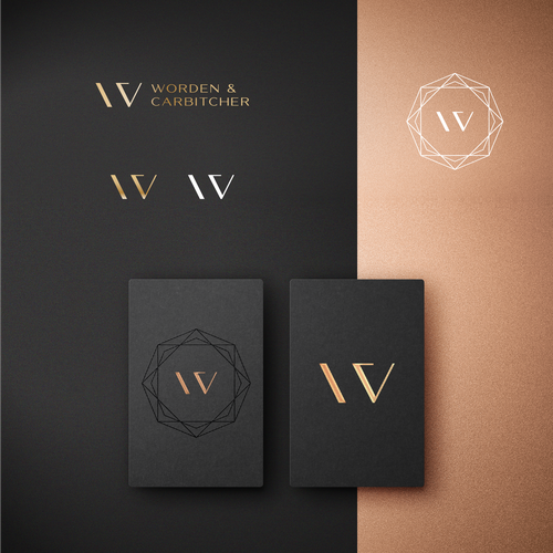 Law firm needs an updated brand with an old school feel in a modern way. Design by BrandWorks™