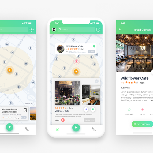Existing Travel App UI-UX Enhancement (Redesign) Design by ARTURDSGN
