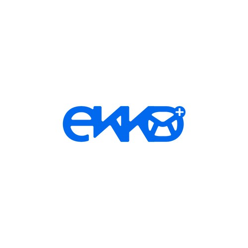 SIMPLE LOGO - ekko Letters then dm after Design by Manuel Machado