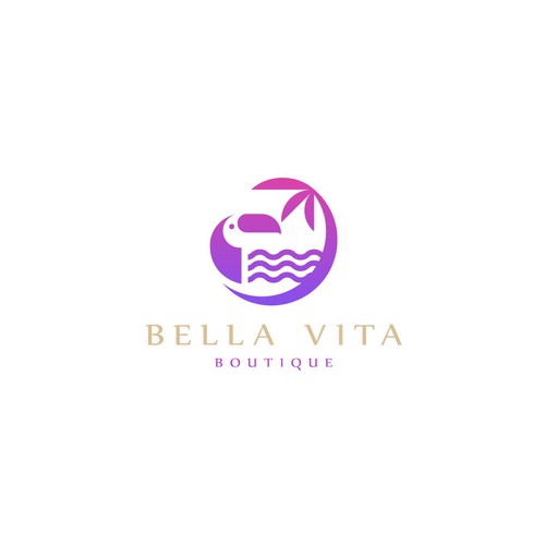 Design a beautiful logo for a eco friendly women's clothing store at the beach. Design by ❤️Kate.V