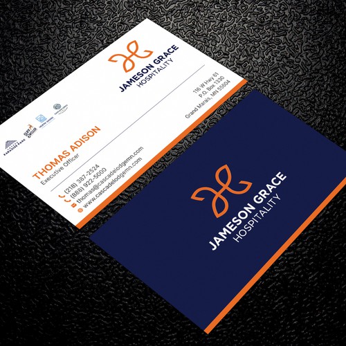 Create a modern and clean business card for a parent company with 4 subsidiaries Design by ™SF_Design™