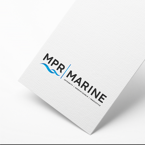 A Logo for a young, fresh, but with a nod to tradition, Maritime Consulting and Support Company. Design by pecas