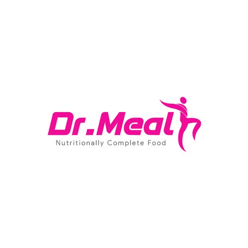 Meal Replacement Powder - Dr. Meal Logo Réalisé par Think box