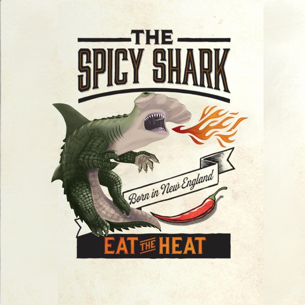 Hot Spicy Tiger Shark Craft Hot Sauce