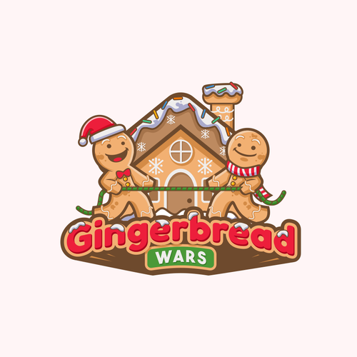 Create a fun and playful logo for Gingerbread Wars -- a holiday event company! Design by Monkey_Zen