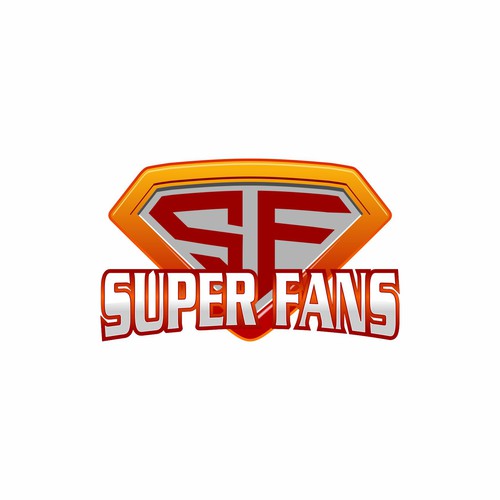 SUPER FANS Theme Trivia Series Logo Design by industrial brain ltd