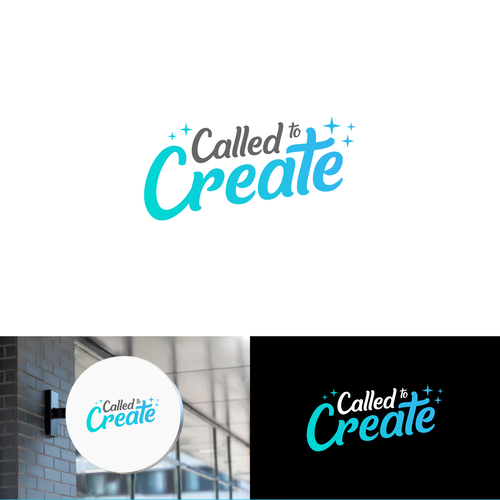 "Called to Create" Logo Design Design by Voos Studio