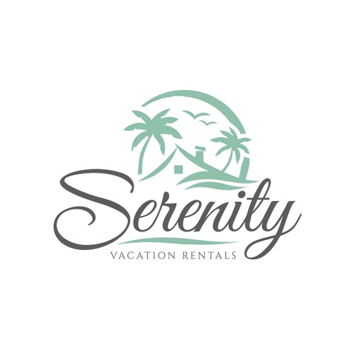 New Vacation home rentals logo for our Airbnb! Design by DaniCamilozzi