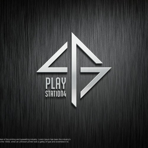 Community Contest: Create the logo for the PlayStation 4. Winner receives $500! Design by astun