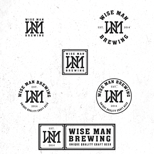 Create original Logo for Wise Man Brewing. Design by Zotty