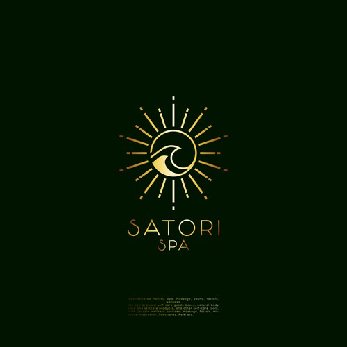 Sophisticated, Sun themed logo needed for holistic, woman-owned, spa Design by pleesiyo