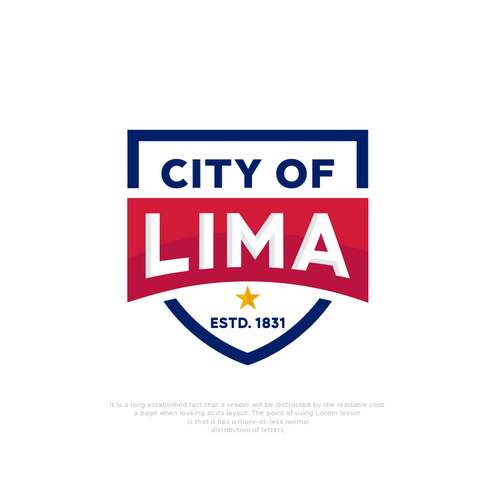 City of Lima Government Logo Redesign Design by Grafik Flame