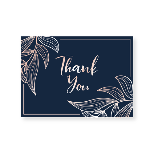 Thank you card design Design by Zweiklang