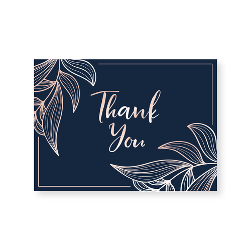 Thank you card design Design by Taenethon