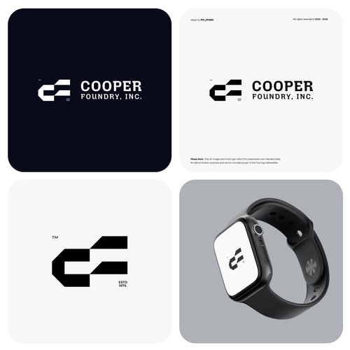 50 YEAR FOUNDRY LOGO|EMBLEM REDESIGN Diseño de FF3