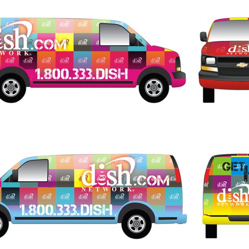 V&S 002 ~ REDESIGN THE DISH NETWORK INSTALLATION FLEET Design by flovey