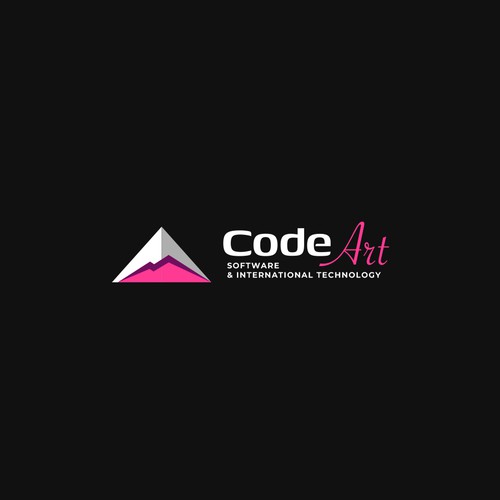 Logo for our newly opened company named CodeArt. Design by Sedow