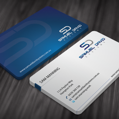 New stationery wanted for Samuel David Systems Design by FishingArtz