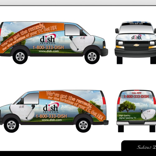 Design V&S 002 ~ REDESIGN THE DISH NETWORK INSTALLATION FLEET di smile24x7