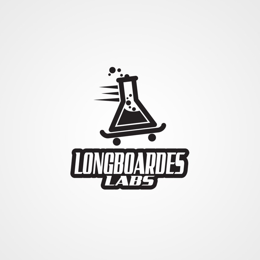 Longboard logo with the title 'logo for Longboarder Labs'