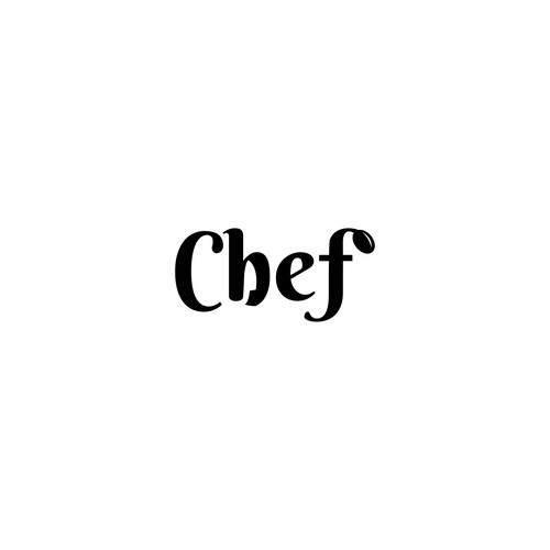 "CHEF": Food & Cooking Social Media Logo Design by SimpleDezign