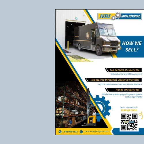 Design a brochure on our product processing journey Design by anakmami89