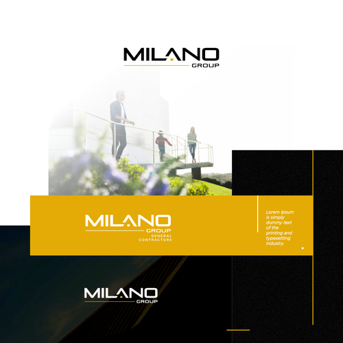 Milano Group logo refresh/modification Design by Nine™