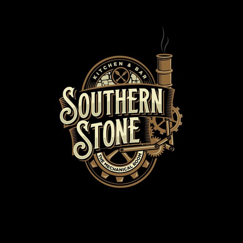 Design a Southern Industrial logo for new restaurant and speak easy Design by DonMare