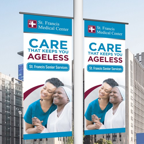 Design a banner that attracts older adults & families to use our specialized senior care & services Design réalisé par Sketch Media™