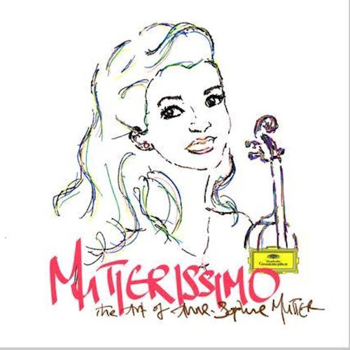 Illustrate the cover for Anne Sophie Mutter’s new album Design by M-AH