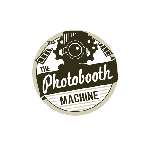 Create a nostalgic, steampuck inspired logo for The Photobooth Machine Design by xkarlohorvatx